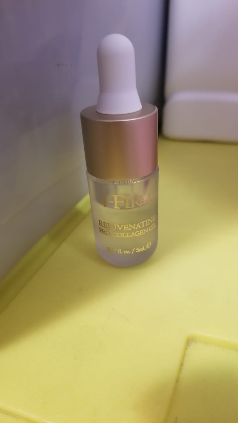 Customer photo review of i-FIRM Rejuvenating Pro-Collagen Oil 5mL