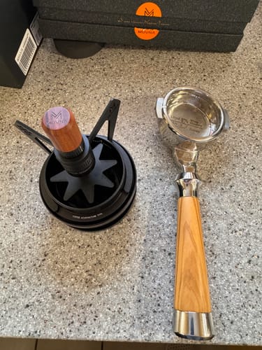 Customer photo review of Geared Spinning WDT Tool - Espresso Distribution - MUVNA