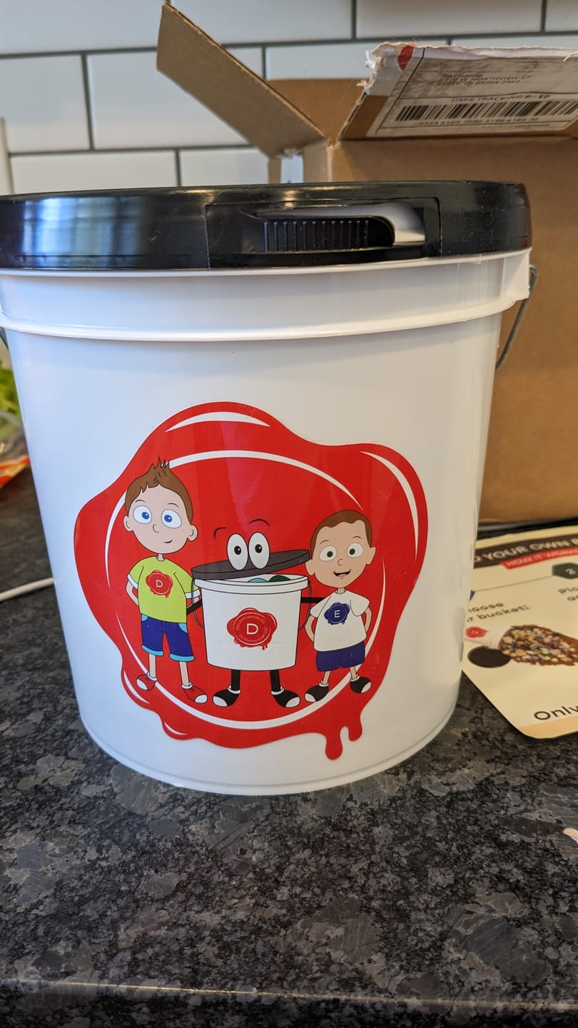 Customer photo review of Second Chance Bucket