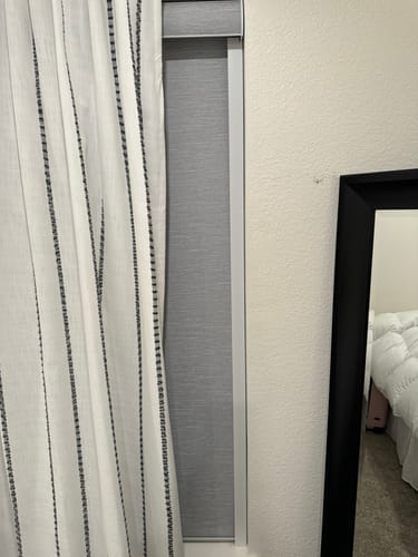 Customer photo review of Light Blockers For Blackout Shades