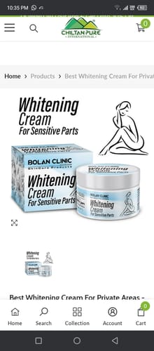 Customer photo review of Best Whitening Cream For Private Areas - Lightens Dark Pigmented Underarms & Private Areas. Sensitive Area Whitening Cream For All Skin Types