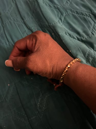 Customer photo review of 2 Tibetan Bracelets of Fortune