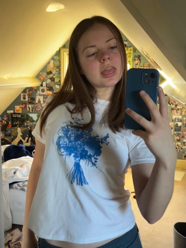 Customer photo review of 'From the Garden' baby tee