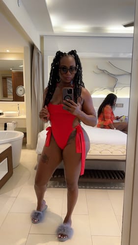 Customer photo review of Coco One Piece Swimsuit - Red