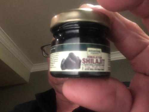 Customer photo review of Himalayan Shilajit Resin 3 Month Supply