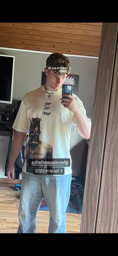 Customer photo review of 2PAC X TYSON TEE