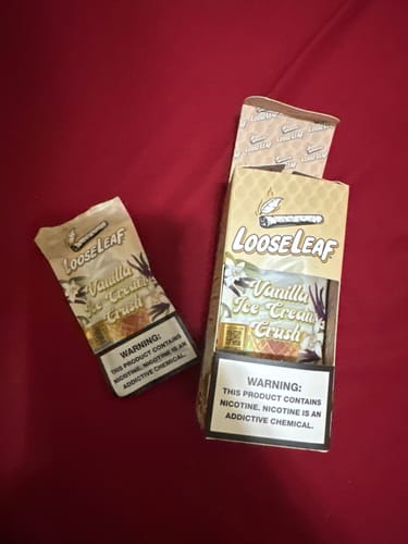 Customer photo review of Vanilla Ice Cream LooseLeaf Crush (10-3.5g Packs)