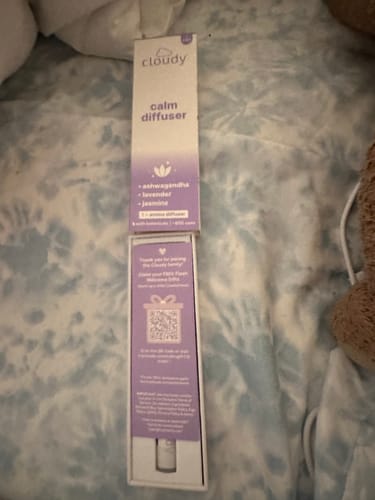 Customer photo review of Cloudy® Calm Portable Aroma Diffuser