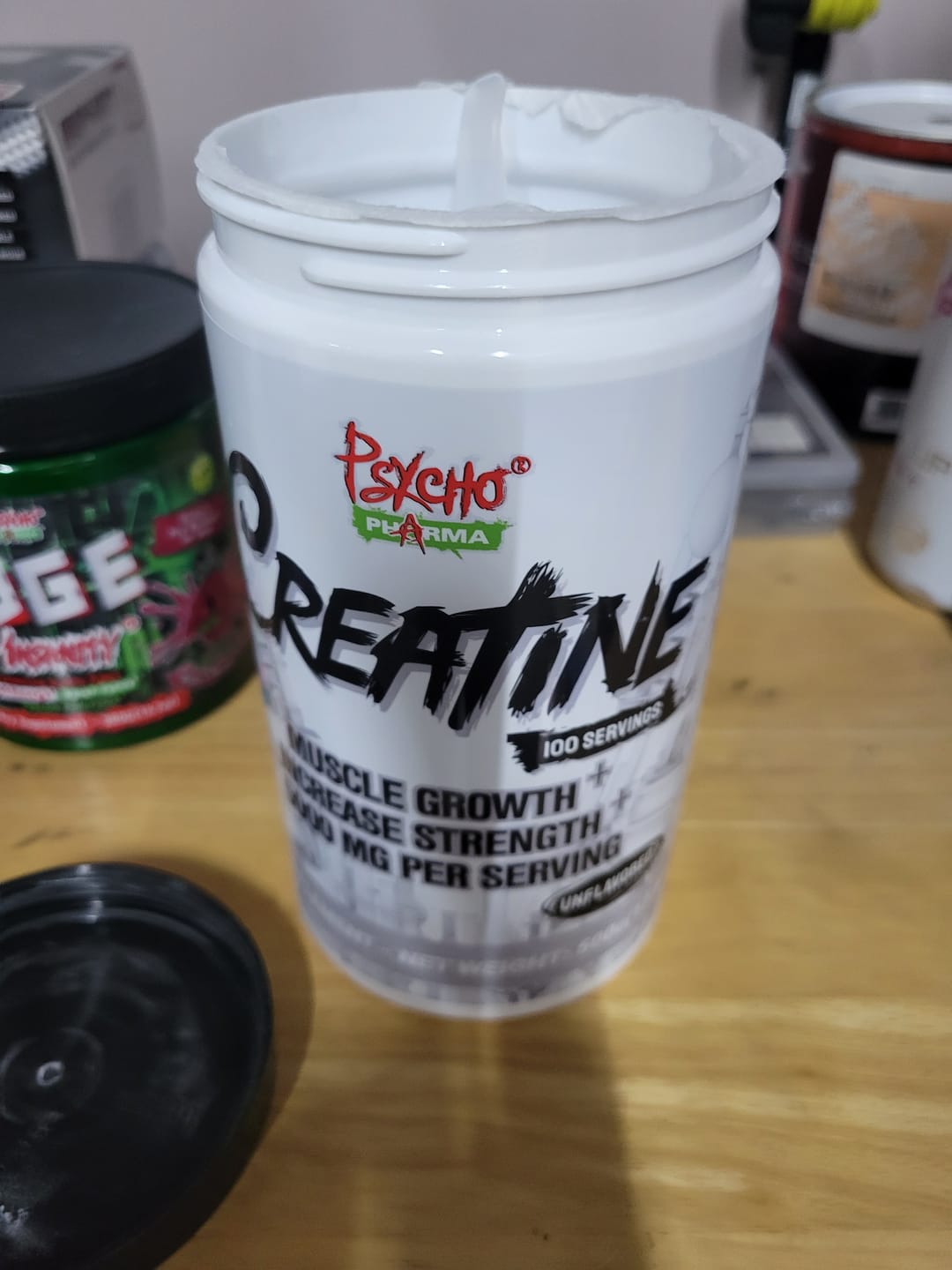 Customer photo review of Creatine