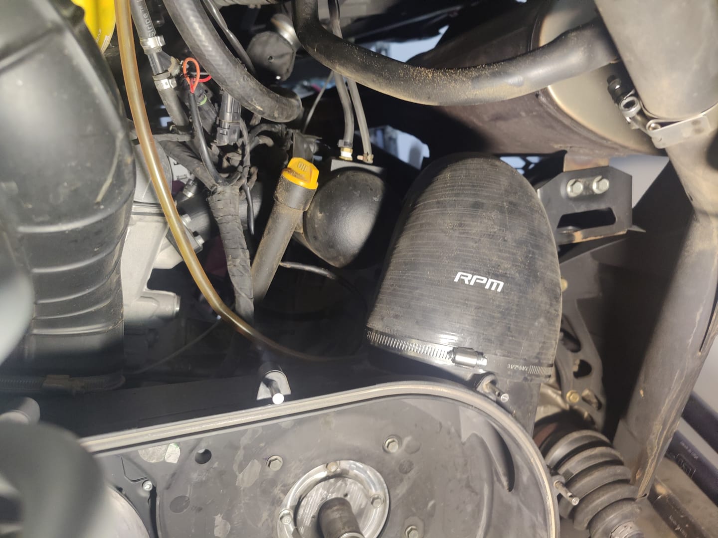 Customer photo review of X3 "SHORTY" Reduced Height Silicone Clutch Exhaust Vent Silicone