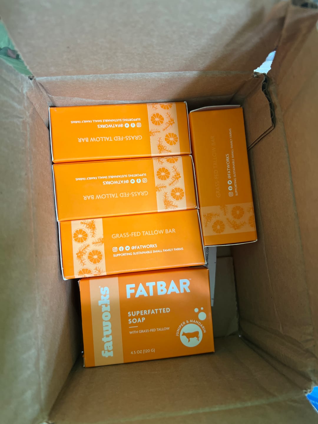 Customer photo review of FATBAR™ (4.25 oz) - Grass-Fed Tallow Soap Bar