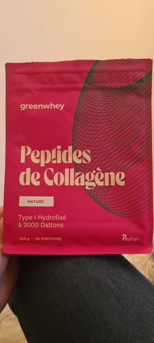 Customer photo review of Peptides de Collagène PEPTAN®