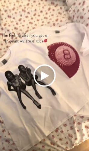 Customer video review of 'After Party' baby tee