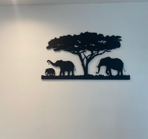 Customer photo review of Famille d'éléphants