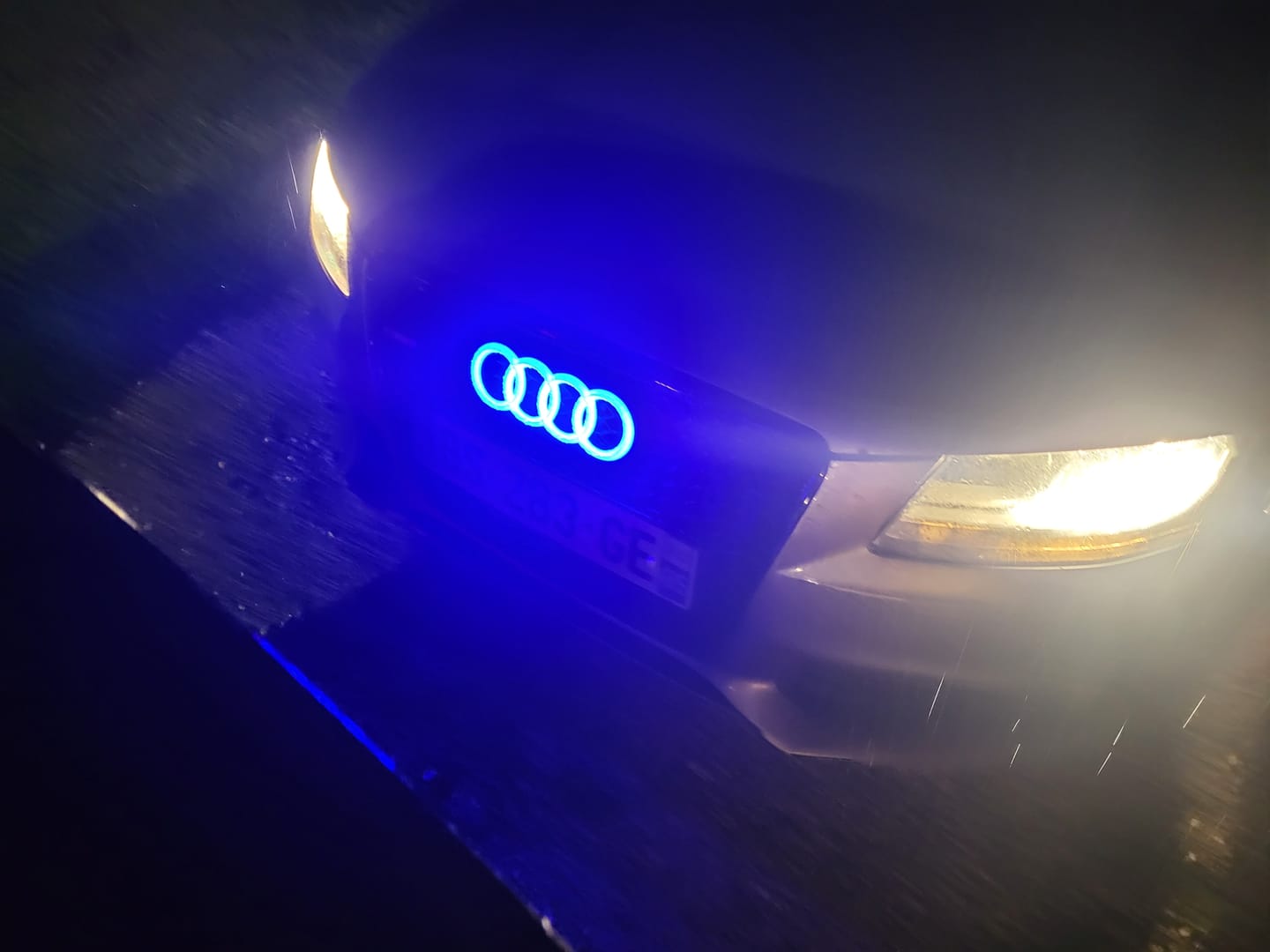 Customer photo review of Logo Audi Avant Lumineux Led Blanc