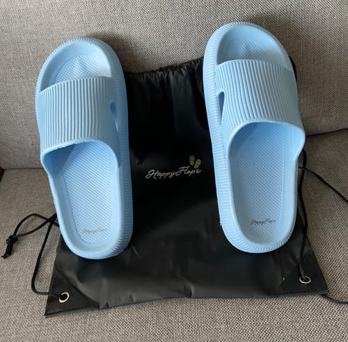 Customer photo review of HappyFlops