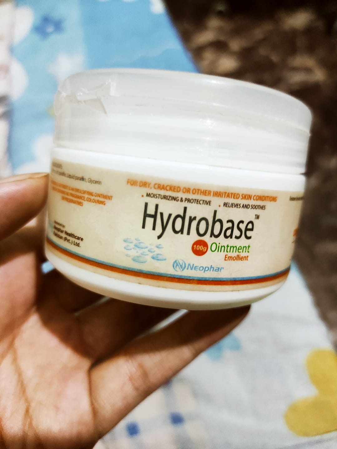 Customer photo review of Hydrobase Emollient Ointment