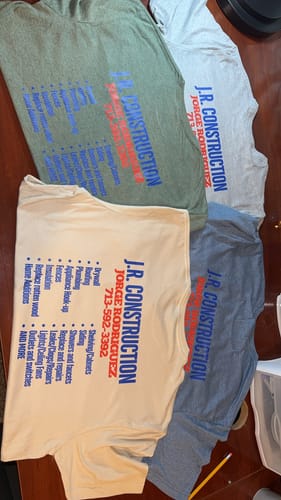 Customer photo review of Build Your Own Gang Sheet