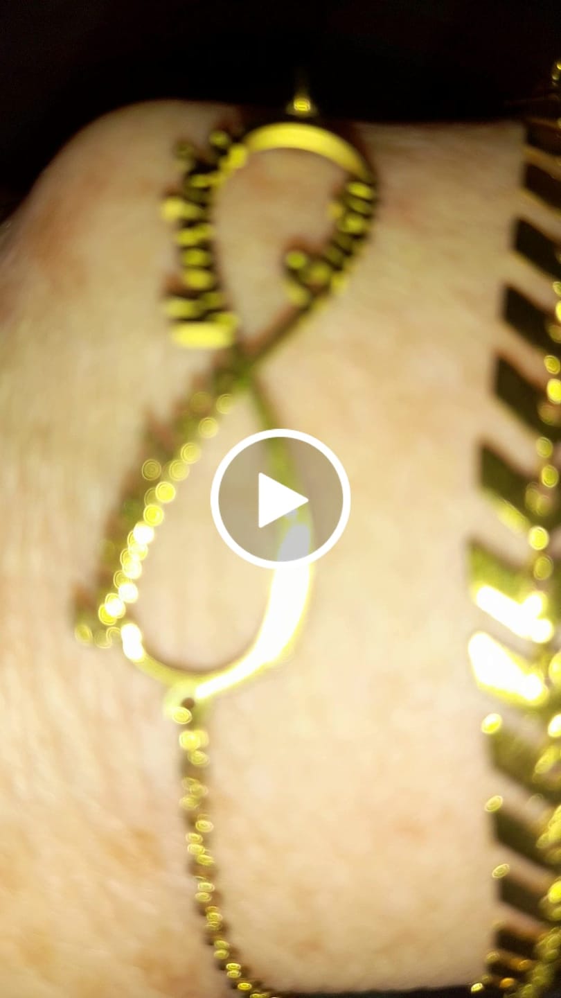 Customer video review of Pulsera Infinito ~ Personalizable