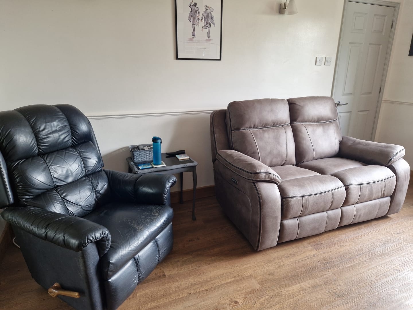 Customer photo review of Vinson 2 Seater Power Recliner