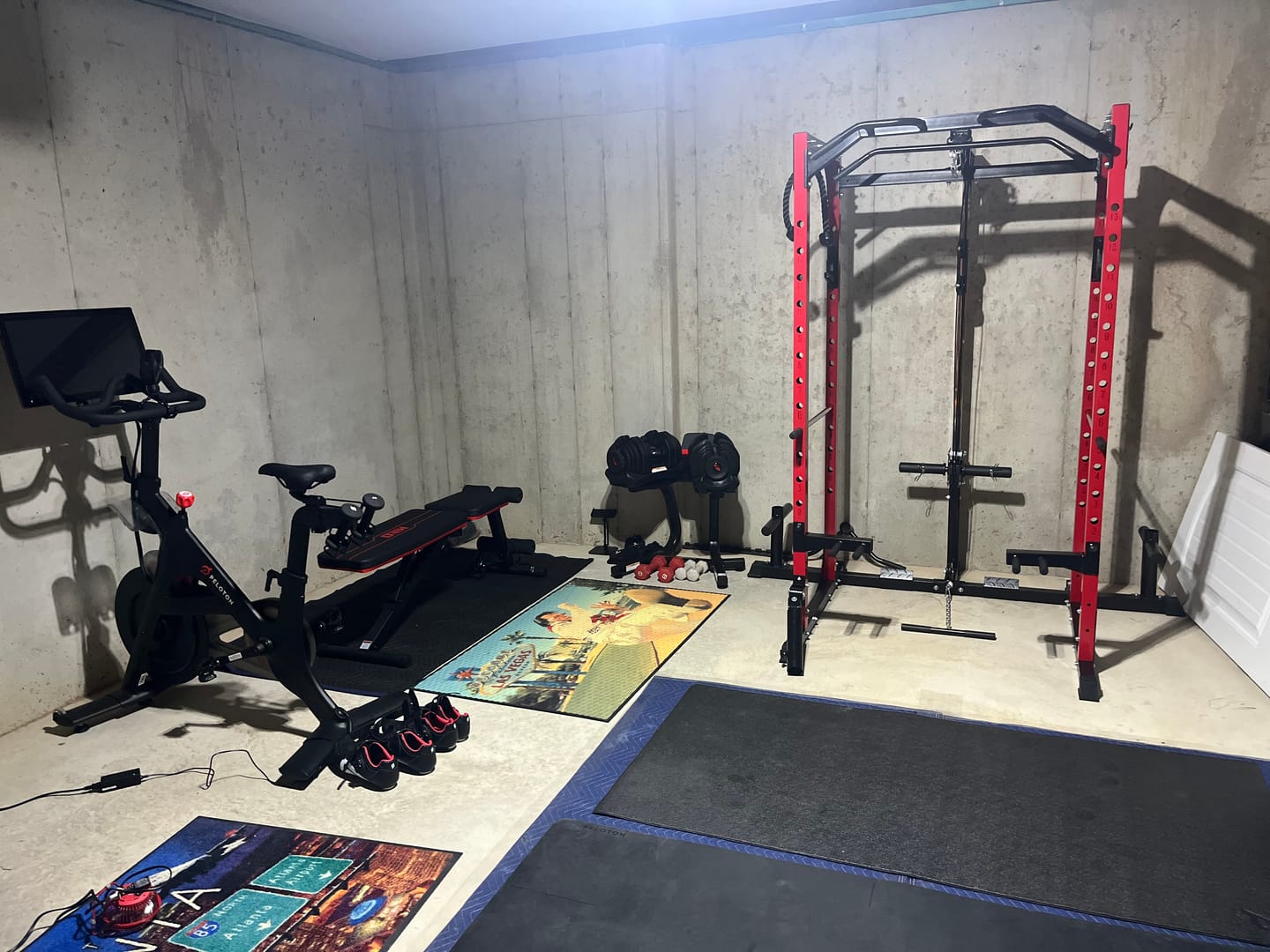 Customer photo review of F4 Power Rack with Lat Pull Down System