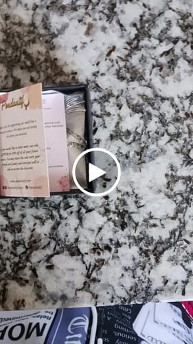 Customer video review of Custom Logo Engraved Photo Pendant Necklace