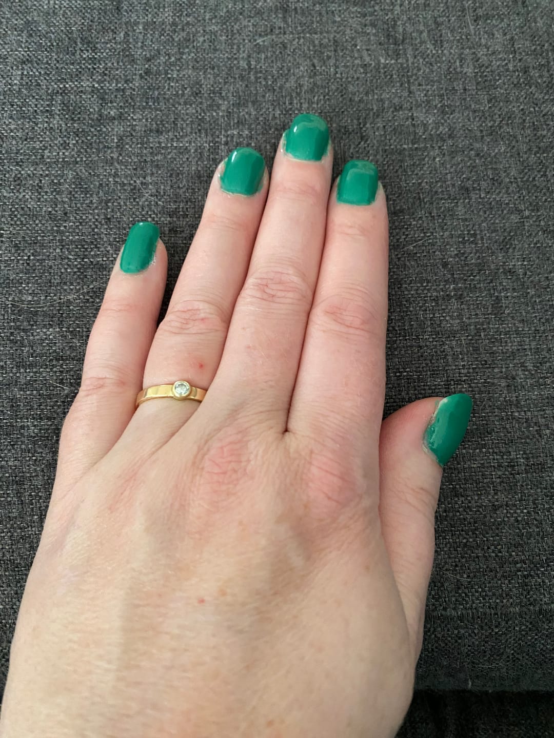 Customer photo review of Stay Off The Lawn Dipping Powder