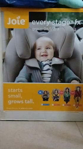 Customer photo review of Autoasiento para bebe Every Stage Fx