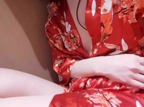 Customer photo review of Japanese Sakura Kimono Set SS3275