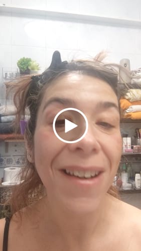Customer video review of NEW Mascarilla Hidratante y reparadora Goa