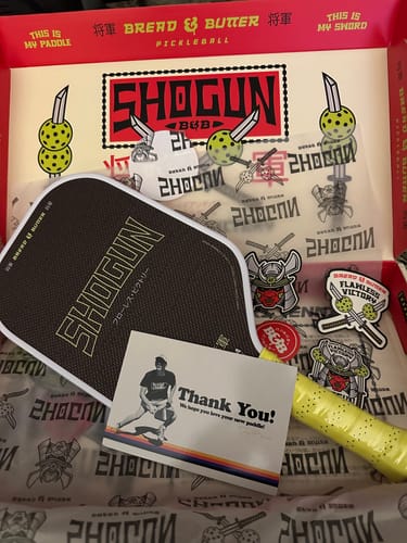 Customer photo review of The Shogun 16mm Pickleball Paddle |IN STOCK|