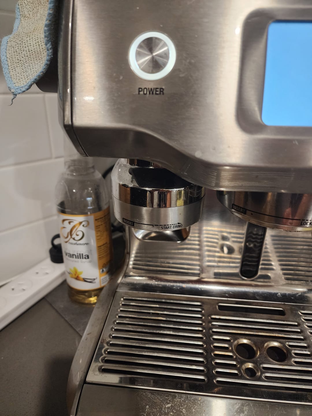 Customer photo review of Vanilla Coffee Syrup