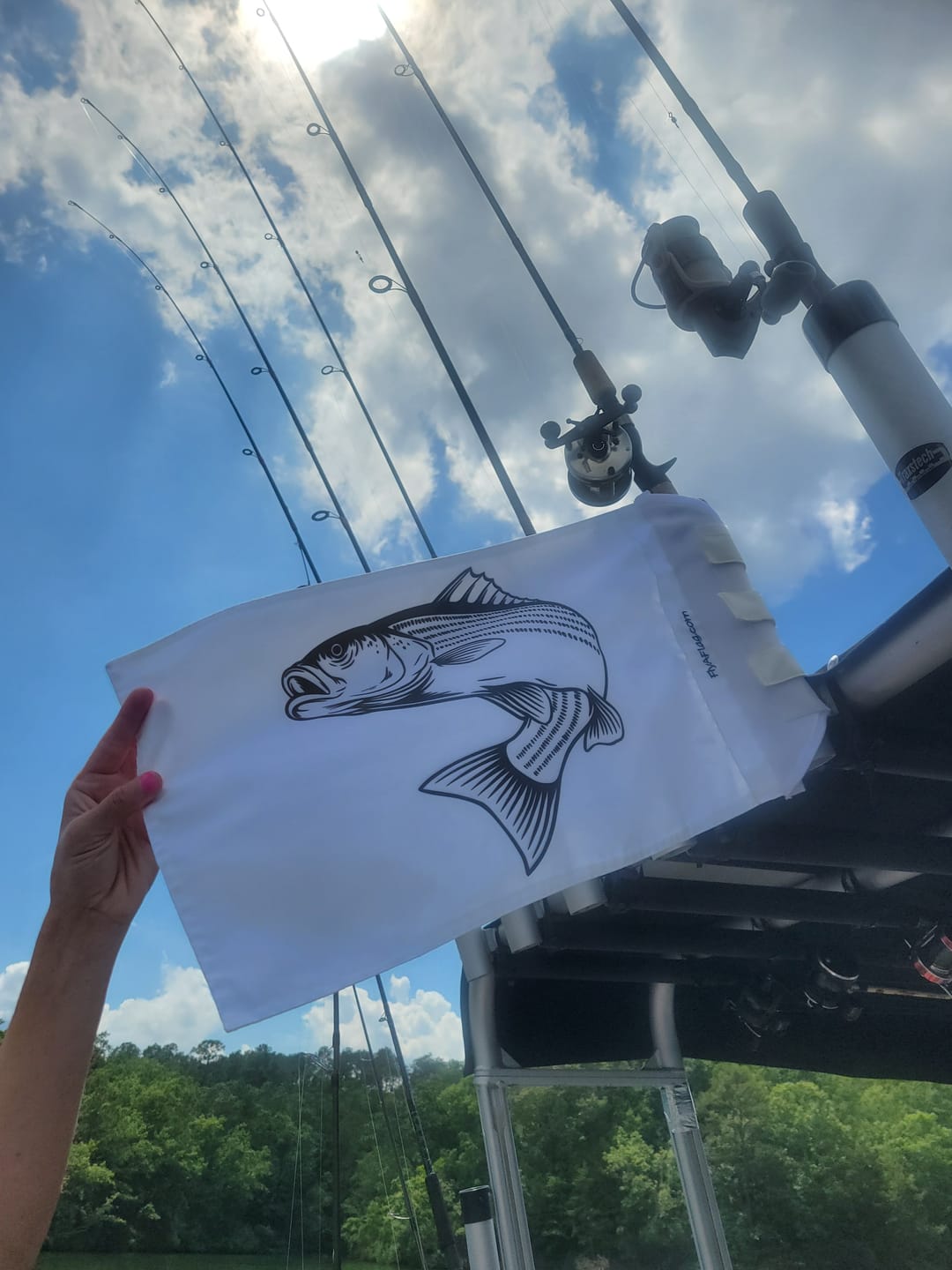 Customer photo of the Bass Catch Flag