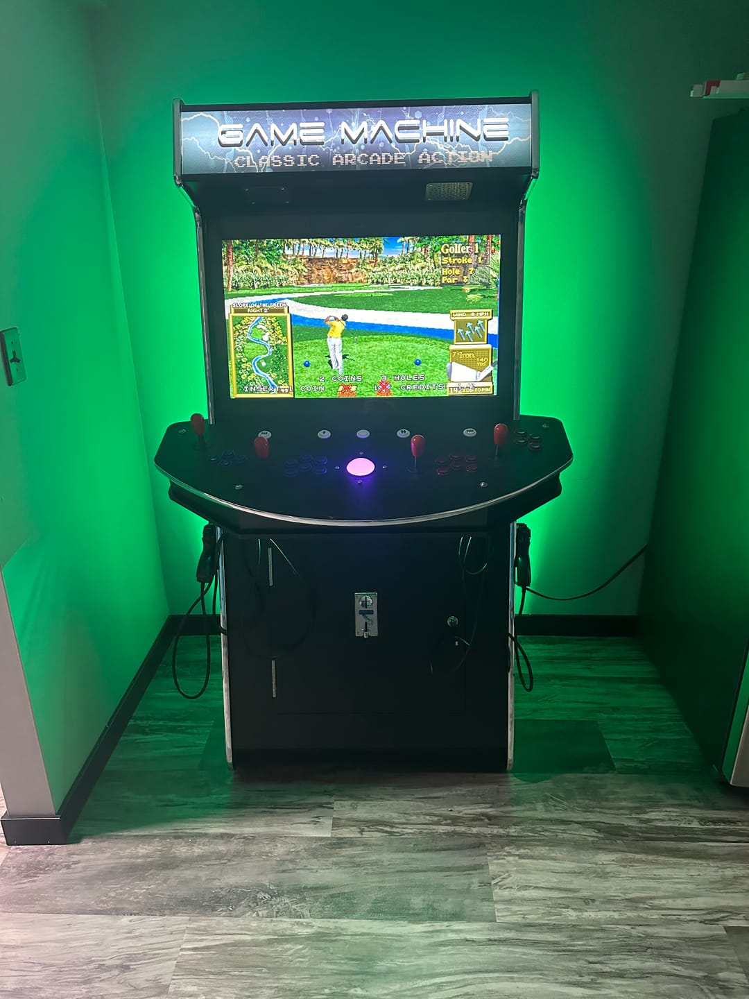 Customer photo review of 4 Player Standup with 2 shooting guns Arcade Machine 4600 Retro Multi Cade Games