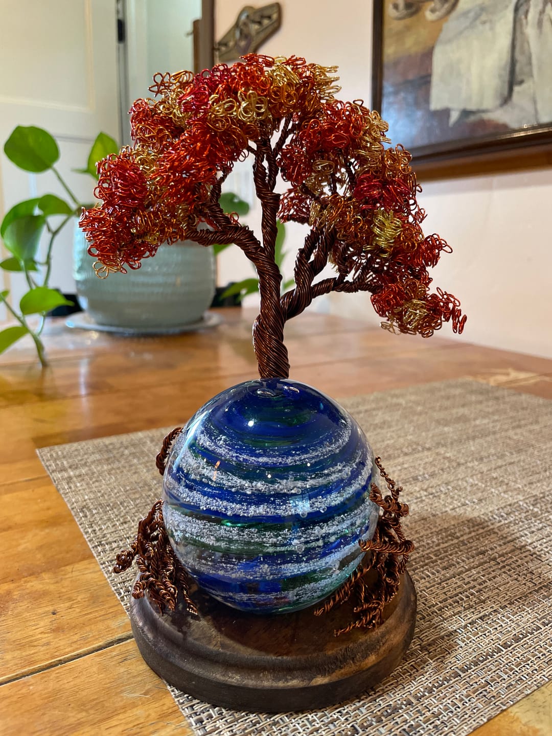 Customer photo review of Autumn Sunshine Tree Of Life with Tranquil Swirl