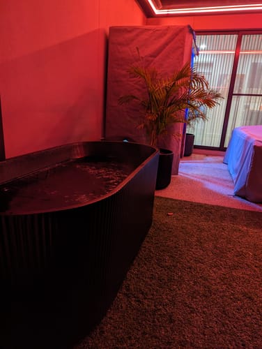 Customer photo review of Nordhaus Ice Bath - WIFI - Matte Black - Fluted