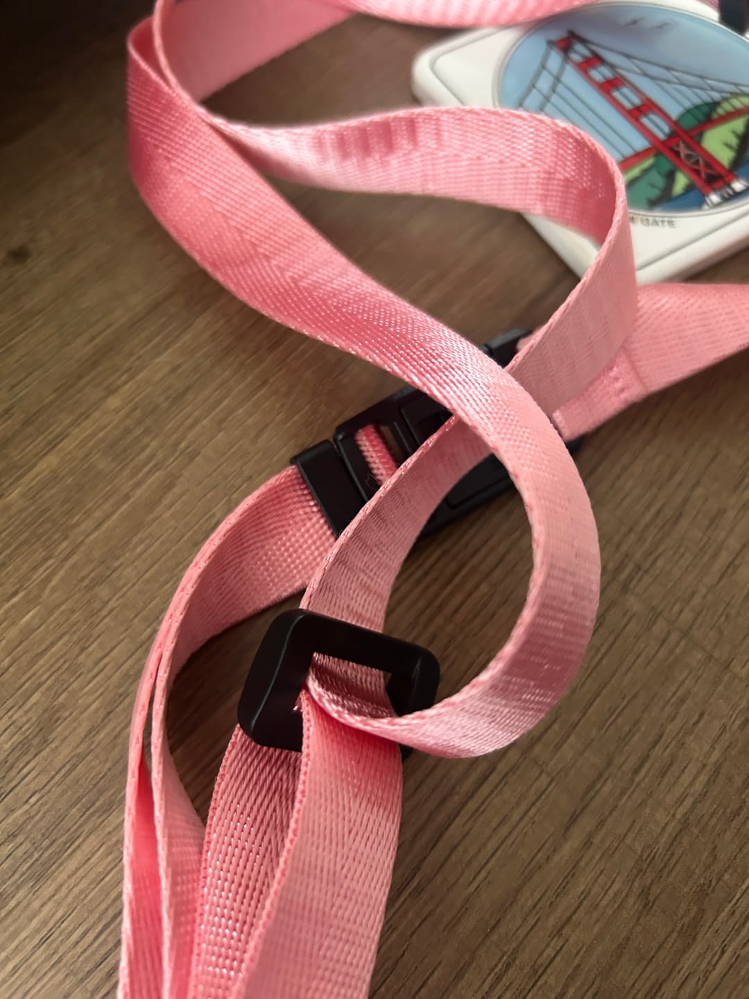 Customer photo review of Crossbody Phone Strap Pink