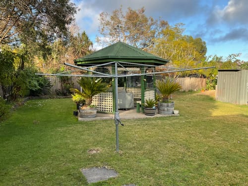 Customer photo review of Austral Super 4 Fixed Rotary Clothesline