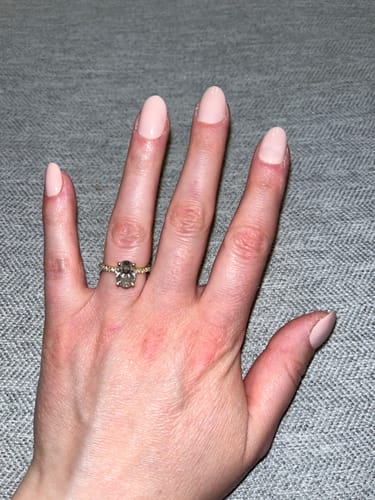 Customer photo review of Put It In Neutral Press On Nails (24PC)