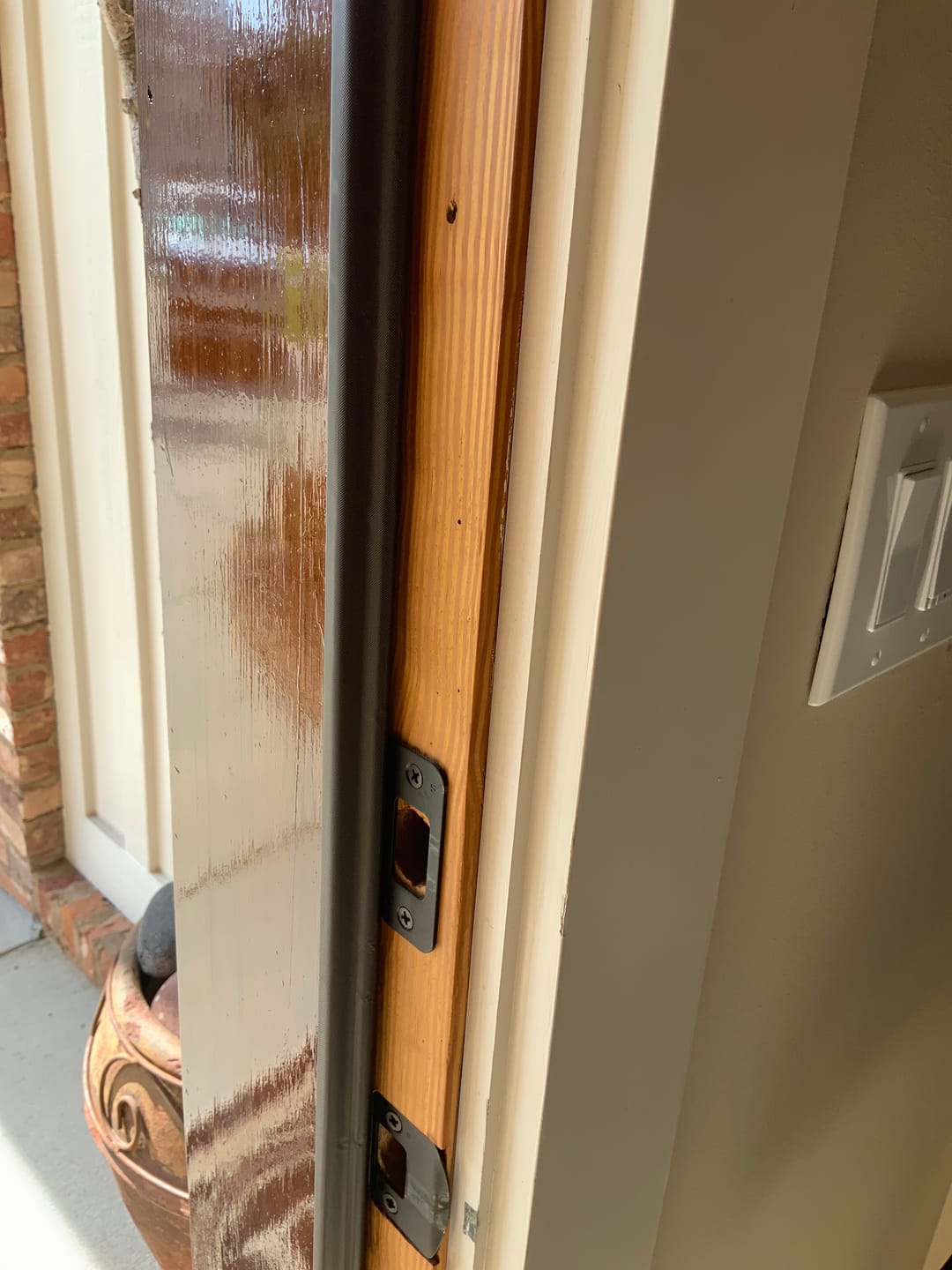 Customer photo review of MEGA Reach Foam Weatherstrip (1 piece)