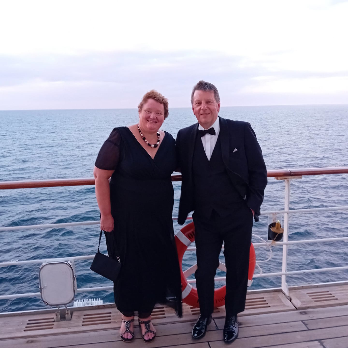 Customer photo review of Isabelle Black Float Sleeve Maxi Dress