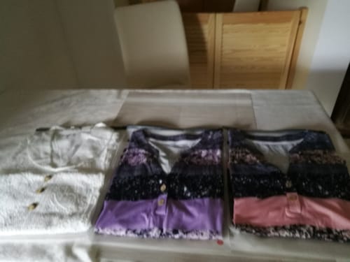 Customer photo review of Colorblocked T-Shirt mit kurzen Ärmeln