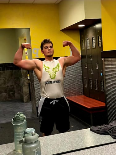 Customer photo review of TITAN - Natty Testosterone Base Blend