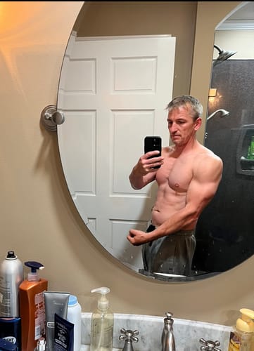 Customer photo review of Win-Test™ - Lean Muscle, Striated & Vascular, Dry Gainer Blend