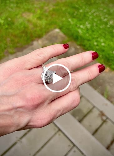 Customer video review of 3-Stone 5.7ct Pear CZ Ring in Sterling Silver