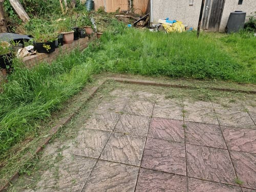 Customer photo review of ONEVAN 2500W Cordless Electric Push Lawn Mower Foldable Trimmer | For Makita 18V Battery