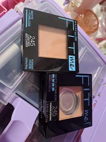 Customer photo review of Fit Me Matte + Poreless Powder 8.5g