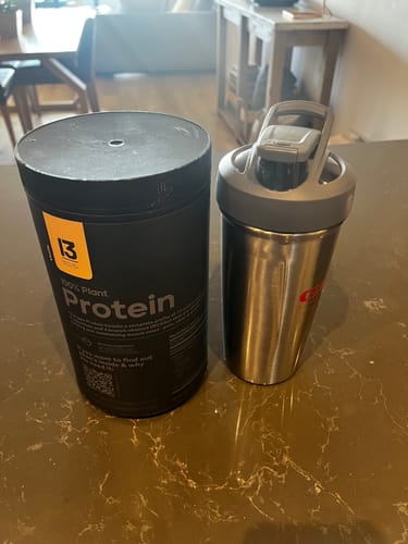 Customer photo review of 100% Plant Protein