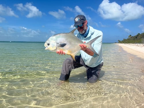 Customer photo review of Bamboo Sun Hoodie, Camo Marquee, Sand