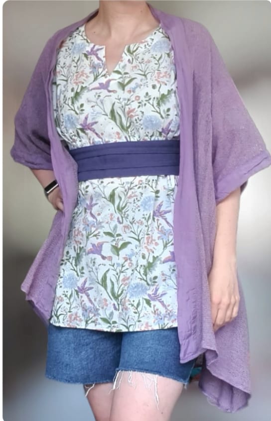 Customer photo review of NEW! Wool Obi Wrap Belt